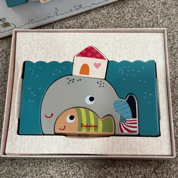 My First Puzzle Happy Wilma Wooden Pieces 5 pcs 18+ Months Made in Germany - Picture 2 of 8